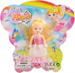 punčka s pripomočki 10 cm