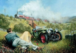 Gibsons sestavljanka Ljubezen na podeželju 500 koščkov