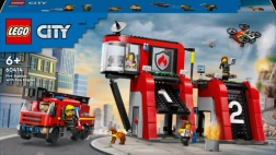 Lego City gasilska postaja z gasilskim vozilom
