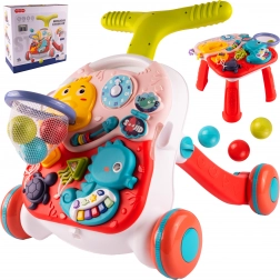 Hodulja 3v1 z košem za košarko Dino