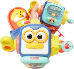 WOOPIE Pingvin Montessori Senzorična Kocka 6v1