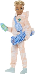 Punčka Barbie Dream Besties Ken s skateboardom in dodatki