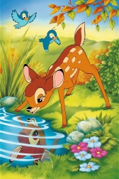 Sestavljanka Trefl Disney: Bambi 600 kosov