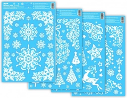 Božične okenske folije Glitr 20x30 cm