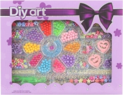 Perlice v škatlici – ustvarjalni komplet za nizanje za otroke