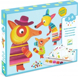 Kreativni set Družina lisic