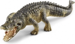 Schleich Wild Life aligator – realistična plastična figurica s premično čeljustjo