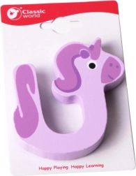 Classic World lesena črka U