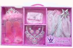 Otroški princeskin komplet s krilcem in copatki