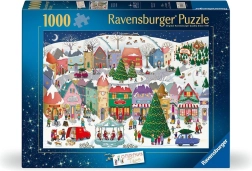 Ravensburger puzzle Christmas Town 1000 pieces