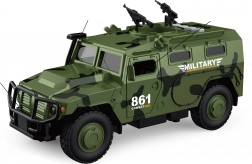 Vojaško vozilo s svetlobnimi in zvočnimi efekti 25,5 cm