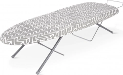 Namizna likalna deska 77 × 31 × 18 cm z izvlečnim odlagališčem za likalnik