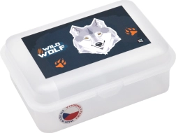 Škatla za malico s predelkom Volk