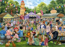 Sestavljanka Praznik klobas in jabolčnika 1000 koščkov FALCON