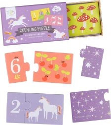 Prireditveni puzzle za štetje – samorogi – Samorogi