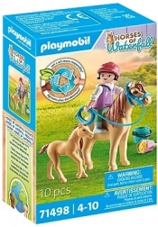 PLAYMOBIL Horses: otrok s ponijem in žrebetom