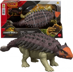Jurassic World Rebirth figura Ankylosaver 24 cm z zvoki