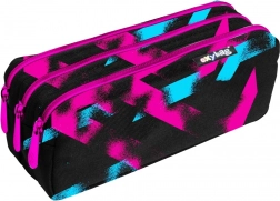 Šolski peresnik s 3 zadrgami Line Girl