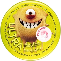 Ultra dišeča plastelina zlata kovinska sladkorna vata 128 g