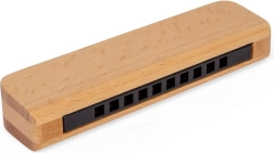 Lesena harmonika Bigjigs Toys – naravna