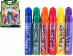 Creatoys barve za tekstil – komplet flomastrov