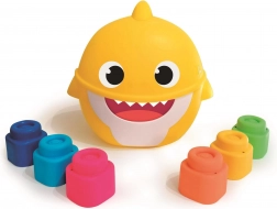 Mehke Clemmy kocke Baby Shark z vedrom