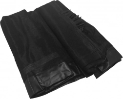 Zaščitna mreža SKYRAMIZ za vrtni trampolin 305 cm, 6 tunelov – črna