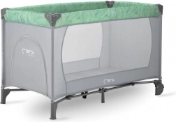 Potovalna posteljica MoMi BELOVE zelena