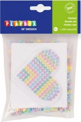Playbox Mala set za likalne perlice Srce 1000 kos