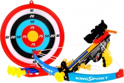 Lok za otroke (6+) Športni set 7 kosov + Tarča + 4 puščice + Tulec + Merilnik