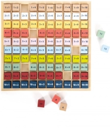 Lesena izobraževalna tabla za seštevanje SMALL FOOT