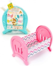 Zložljiva posteljica za punčke – velika