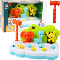 Zabavna igra z živalmi Whack-A-Mole s števcem