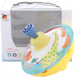 Kovinski vrtavka z živalicami