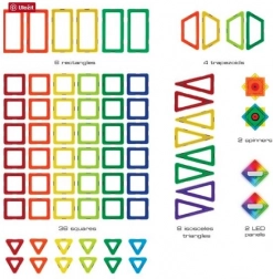 Geosmart magnetna konstrukcijska igra vesoljska postaja