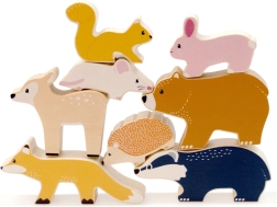 Set lesenih gozdnih živali