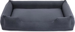 Plišast ležišček za majhne pse z odstranljivim prevlekam