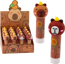 Žepno lepilo s kapibaro Rjavo