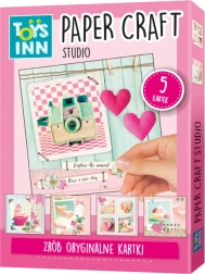 Kreativni set za izdelavo voščilnic Srce