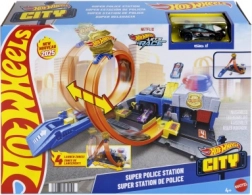 Hot Wheels City super policijska postaja z zanko