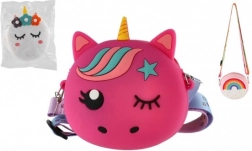 Otroška silikonska denarnica s trakom - različne barve