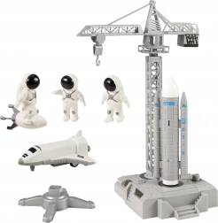 Vesoljski komplet z žerjavom in izstreliščem
