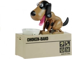 Pasja hranilnik rjav