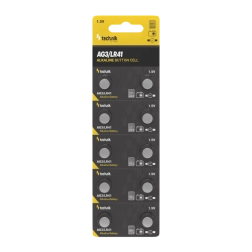 Alkaline button cell battery LR41 (AG3) 1.5 V – pack of 10