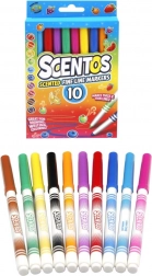 Dišeči tanki flomastri SCENTOS 10 kos