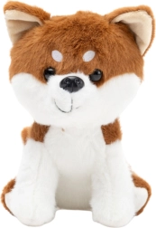 Plišasti pes Shiba Inu rjavo-bel 20 cm