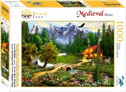 Sestavljanka Možgansko Drevo - Gorska koča 1000 kosov