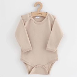 Otroško bodi new baby classic ii svetlo bež