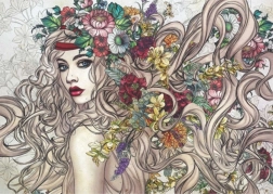 Puzzle Moč Cvetja 1500 kosov