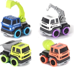 Kovinsko gradbeno vozilo 6 cm z vzvratnim pogonom